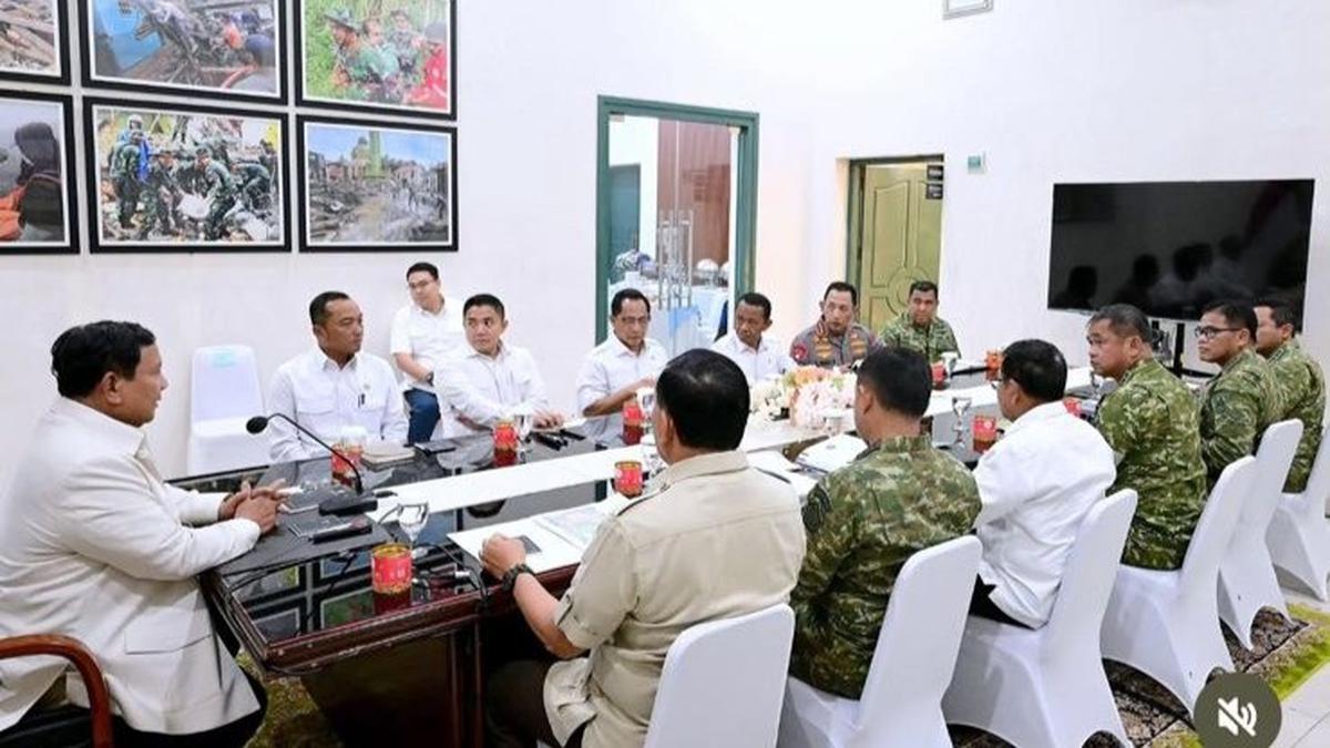 Presiden Prabowo Tinjau Pemulihan Pascabencana di Sumatra Barat