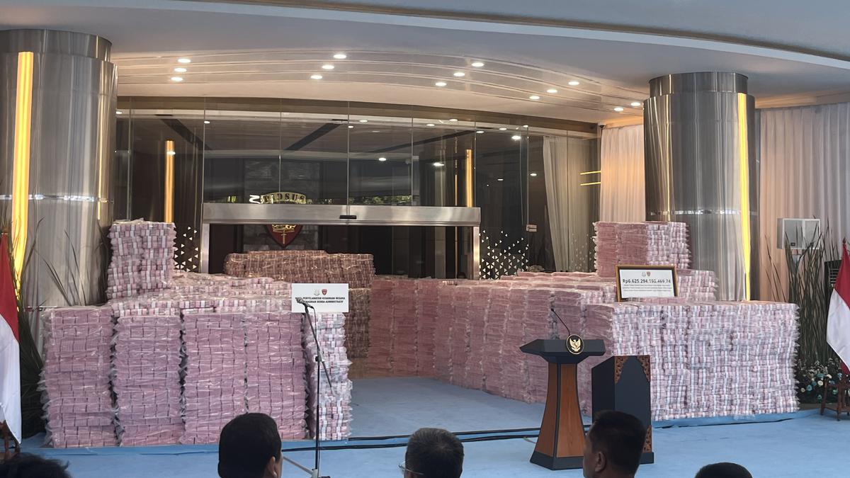 Kejagung Serahkan Rp 6,6 Triliun Hasil Penyelamatan Keuangan Negara