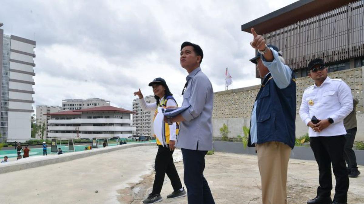 Wapres Gibran Tinjau Pembangunan IKN di Kalimantan Timur